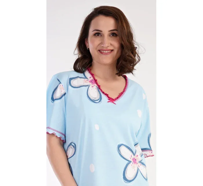 Dámská noční košile s krátkým rukávem Veronika