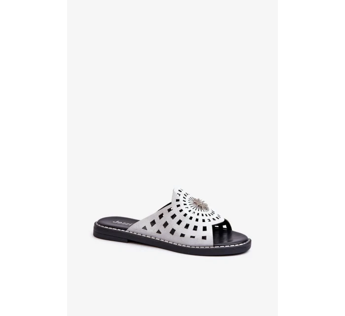 Pantofle model 196424 Step in style Pantofle model 196424 Step in style