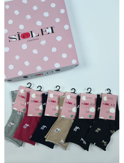 Dámské ponožky Siélei model 21802264 - SIELEI Dámské ponožky Siélei model 21802264 - SIELEI