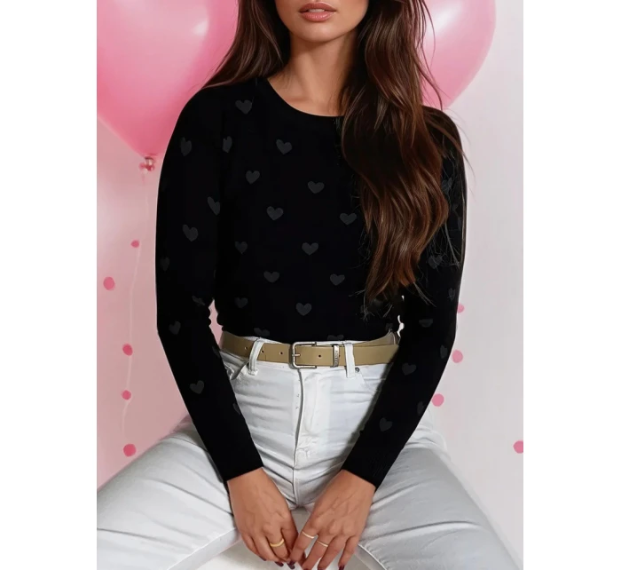 FREYJA dámský svetr černý FashionStreet MY2061