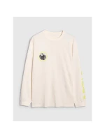 Pánské tričko s potiskem Regular Longsleeve model 21434584 pánské - 4F Pánské tričko s potiskem Regular Longsleeve model 21434584 pánské - 4F