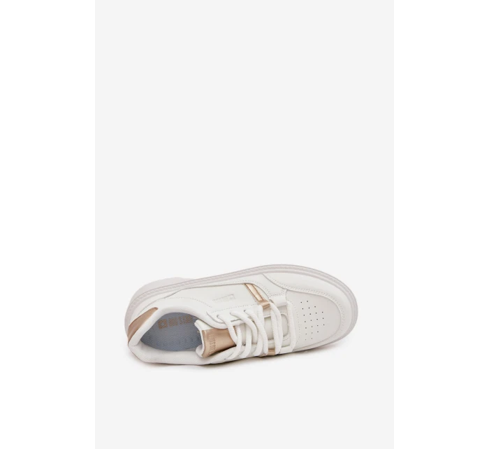 Dámské Sneakersy Na Platformě Big Star SS274359 Bílé