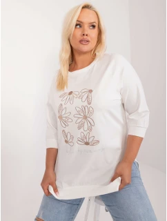 Bluzka RV BZ model 21480251 ecru - FPrice