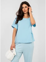 Bluzka RV BZ model 22011402 jasny niebieski - FPrice