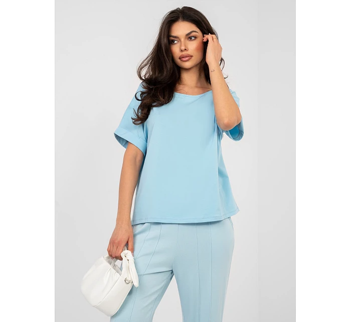 Bluzka RV BZ model 22011402 jasny niebieski - FPrice