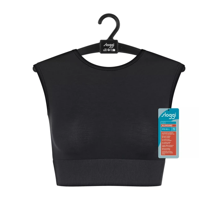 sloggi GO Allround Crop Top - BLACK - SLOGGI BLACK - SLOGGI