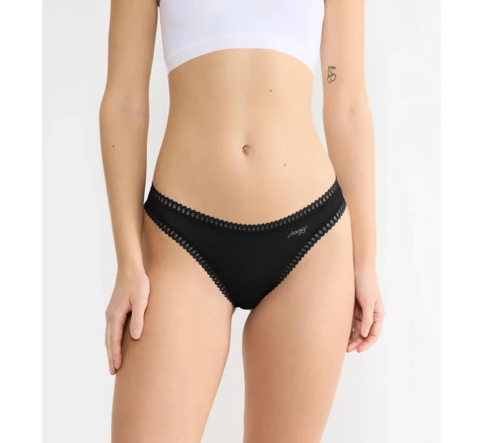 sloggi GO Crush String C3P - BLACK - SLOGGI BLACK - SLOGGI