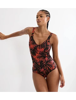 SUMMER PALM – Plavky s kosticemi pro tvarovanou podporu Triumph