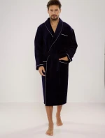 De Lafense 735 Manuele froté župan pro muže M-2XL