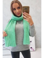 model 18752075 Dámský tmavě mátový šátek - K-Fashion model 18752075 Dámský tmavě mátový šátek - K-Fashion