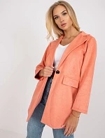 Dámské sako DHJ MA 15286 broskvové