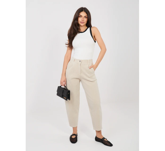 Kalhoty IT SP FL8916.80 světle béžové
