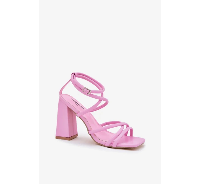 Sandály na podpatku  model 213922 Step in style