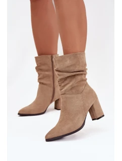 Boty na podpatku model 217795 Step in style