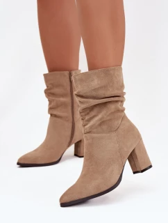 Boty na podpatku  model 217795 Step in style