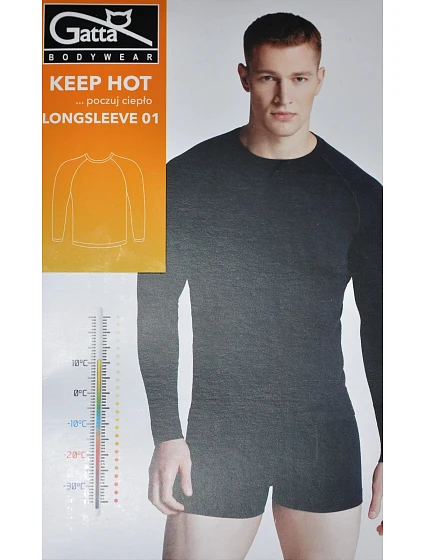 Pánský nátělník model 17862824 Keep Hot Longsleeve Men M2XL - Gatta