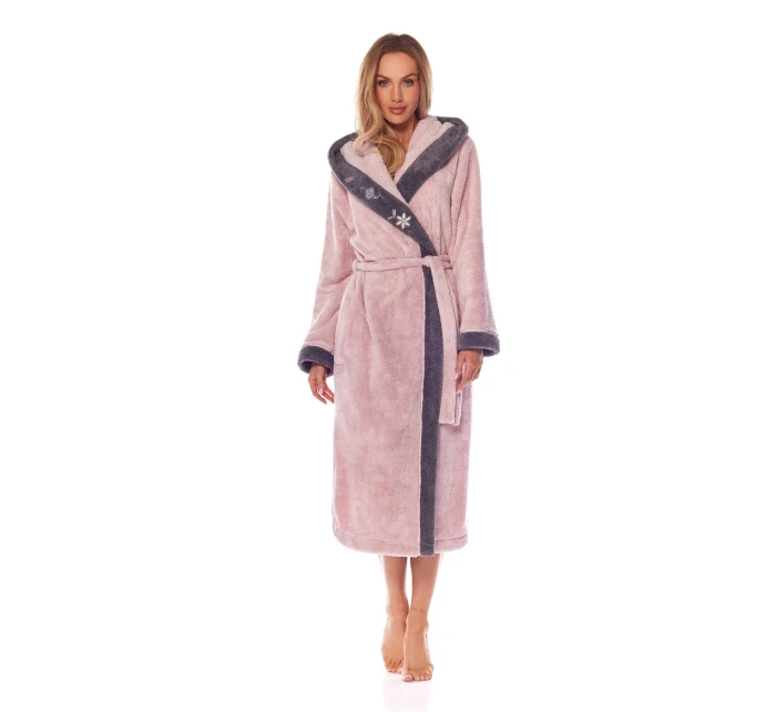 Dlouhý dámský župan  5XL model 21273702 - L&L