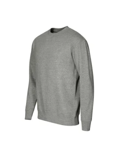 Unisex mikina Crew (tmavě šedá melanž)
