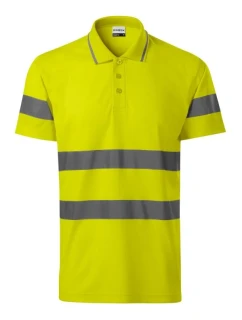 HV M polokošile fluorescenční žlutá pánské model 19378677 - Rimeck
