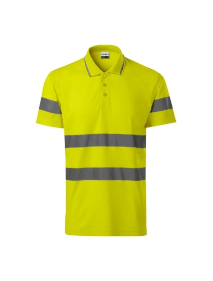 Rimeck HV Runway M polokošile MLI-2V997 fluorescenční žlutá pánské