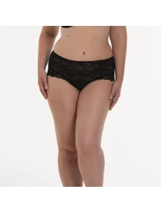 Bobette vyšší kalhotky 1389 black - RosaFaia