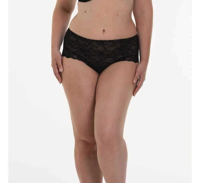 vyšší kalhotky černá  model 18857418 - RosaFaia