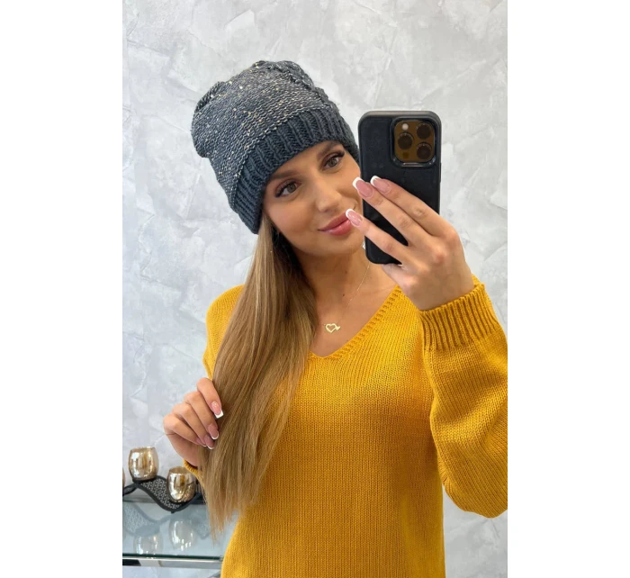 Dámská čepice model 18752239 - K-Fashion Dámská čepice model 18752239 - K-Fashion