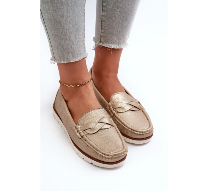Dámské Mokasíny Z Zlaté model 21661247 - EVENTO Dámské Mokasíny Z Zlaté model 21661247 - EVENTO