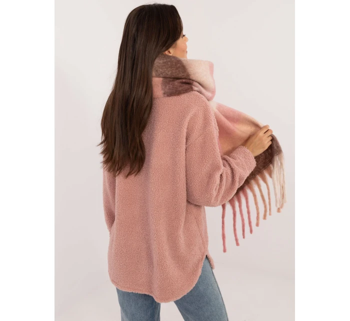 Šála AT SZ model 20527584 tmavě růžová - FPrice