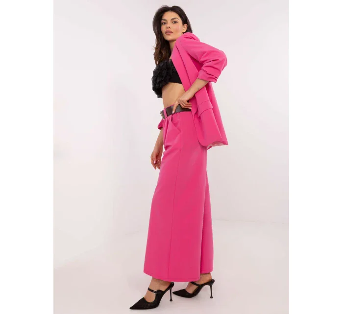 Spodnie DHJ SP ciemny różowy model 20831809 - FPrice Spodnie DHJ SP ciemny różowy model 20831809 - FPrice