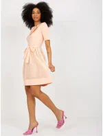 LK SK 506551 šaty.76P broskev