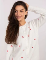 Sweter PM SW model 21296776 ecru - FPrice Sweter PM SW model 21296776 ecru - FPrice