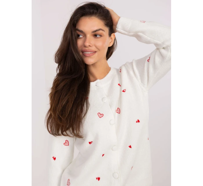 Sweter PM SW model 21296776 ecru - FPrice Sweter PM SW model 21296776 ecru - FPrice