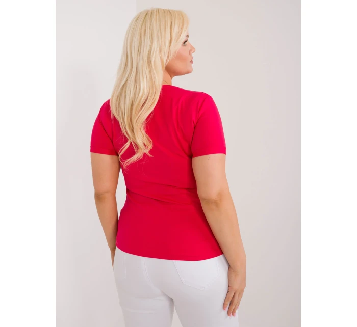 Tričko RV TS 9480.85 červená Tričko RV TS 9480.85 červená