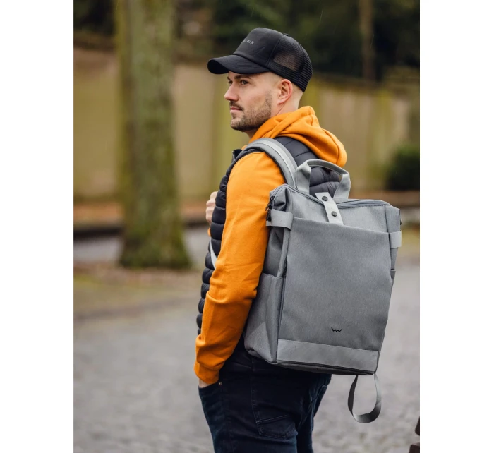 Městský batoh VUCH Baxter Light Grey Městský batoh VUCH Baxter Light Grey
