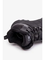 Zateplené Lehká Pánská Trekingová Obuv McBraun Černá Zateplené Lehká Pánská Trekingová Obuv McBraun Černá