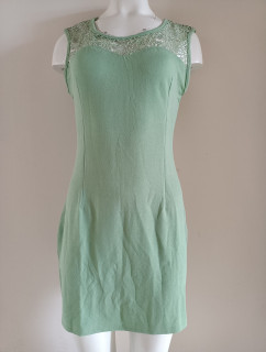 Dámské šaty model 18893714 zelené - FPrice