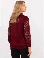 Dámská košile MI KS C242.16X Bordó - FPrice