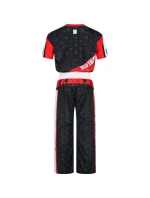 TOP TEN "Urban Arts" kickboxerské oblečení černo-červené (WAKO APPROVED new)