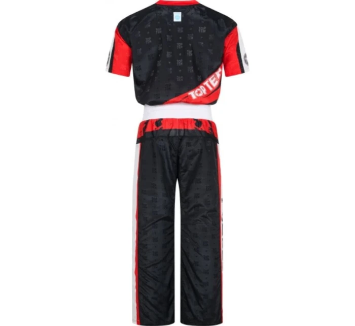 TOP TEN "Urban Arts" kickboxerské oblečení černo-červené (WAKO APPROVED new)