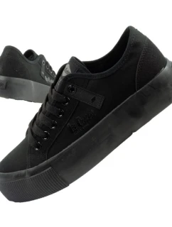 Lee Cooper dámské sportovní boty tenisky textilní platforma černé dámské