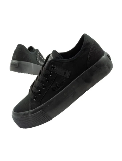 Lee Cooper dámské sportovní boty tenisky textilní platforma černé dámské Lee Cooper dámské sportovní boty tenisky textilní platforma černé dámské