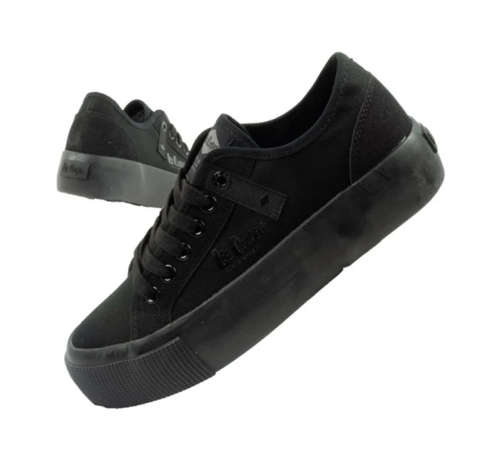 Lee Cooper dámské sportovní boty tenisky textilní platforma černé dámské Lee Cooper dámské sportovní boty tenisky textilní platforma černé dámské