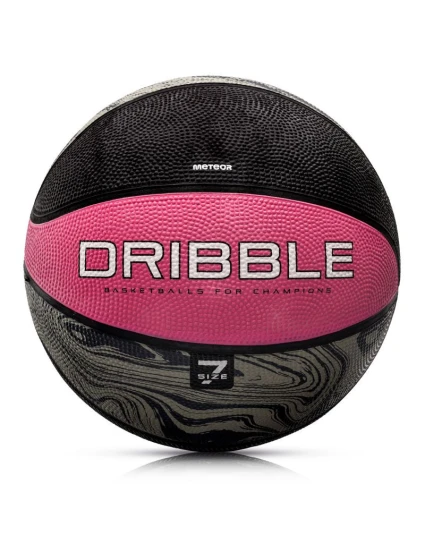Meteor Dribble basketbal růžový