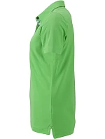 JN 715 Dámské piqué polo v  stylu lime green white model 22488643 - Daiber