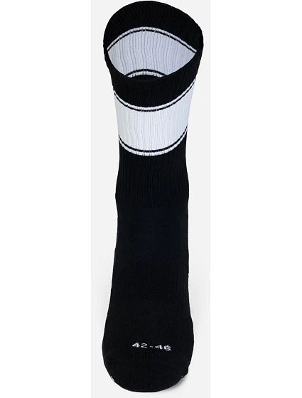 Mr. Socks L 05009 Sportovní ponožky "Ballersocks Classic" 88.5009 black/white Mr. Socks L 05009 Sportovní ponožky "Ballersocks Classic" 88.5009 black/white