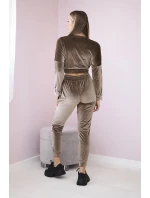 Sada veluru Queen cappuccino Sada veluru Queen cappuccino