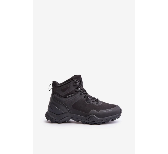 Lehké Zateplené Pánské Trekingové Boty Voděodolné McBraun Černé Lehké Zateplené Pánské Trekingové Boty Voděodolné McBraun Černé