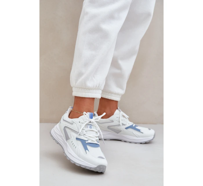 Dámské Sportovní Boty Big Star NN274A094 HI-POLY SYSTEM Bílo-Modré Dámské Sportovní Boty Big Star NN274A094 HI-POLY SYSTEM Bílo-Modré