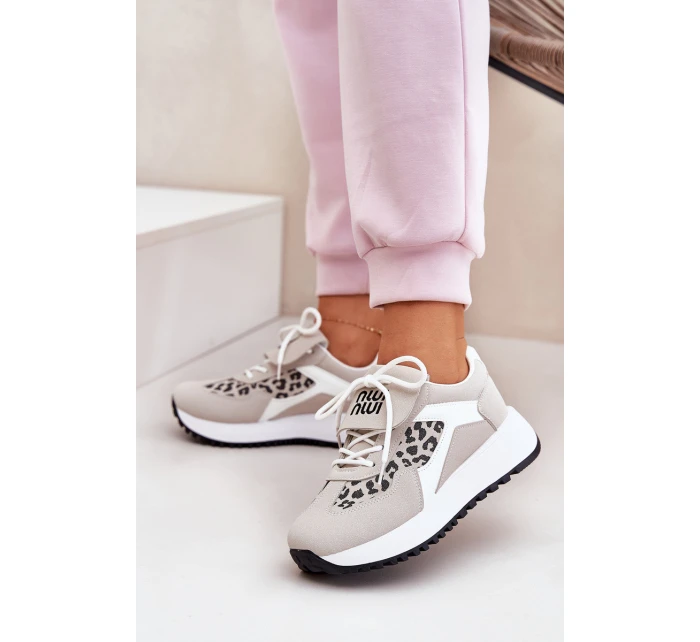 Sportovní boty sneakers dámské na platformě model 21689642 - Boto Sportovní boty sneakers dámské na platformě model 21689642 - Boto